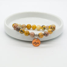 Load image into Gallery viewer, Agate Bead Bracelet