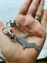Load image into Gallery viewer, Michigan Upper Peninsula Yooper Keychain