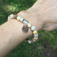Load image into Gallery viewer, Agate Bead Bracelet