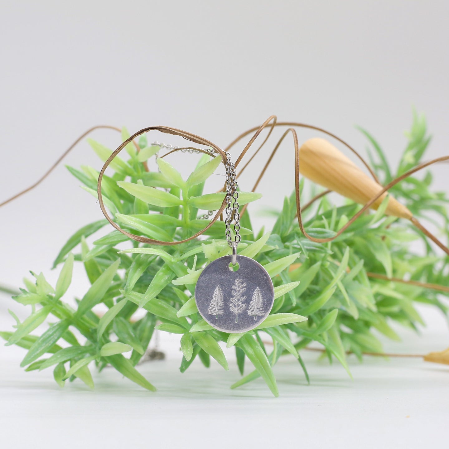 Pine Trees Necklace