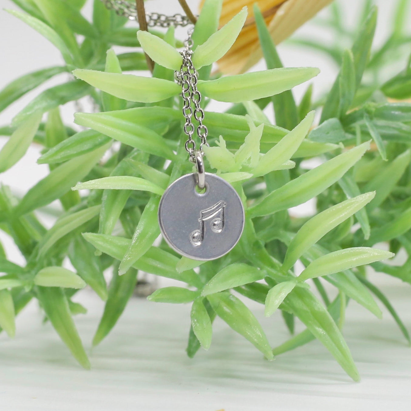 Music Note Necklace