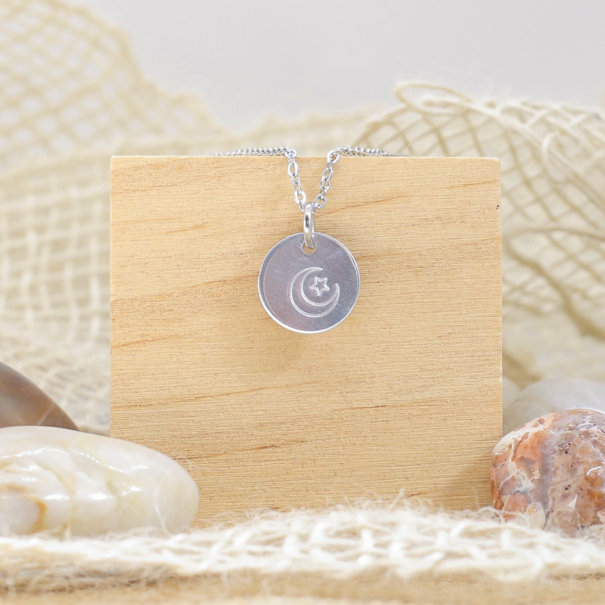 Moon Star Necklace