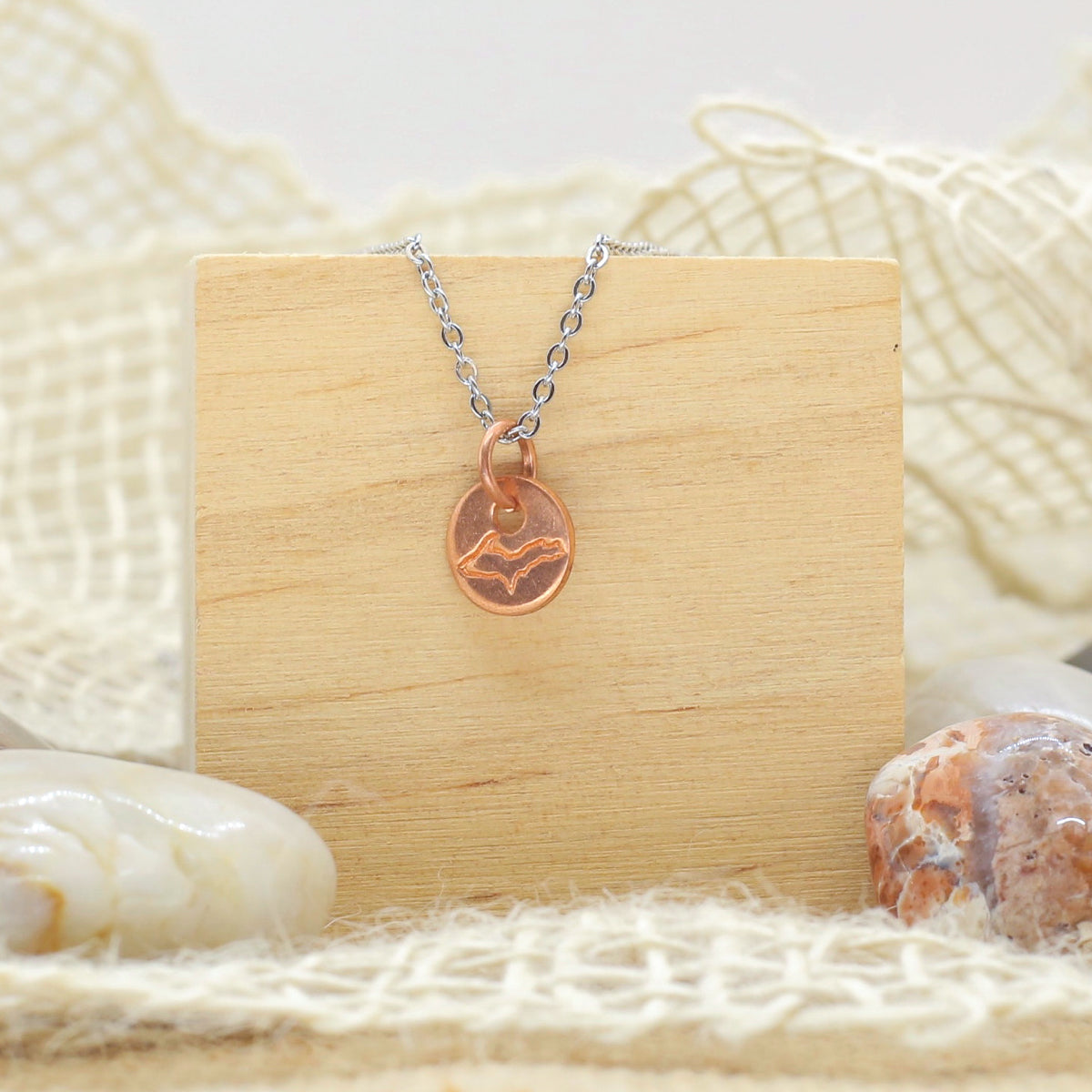 U.P. Copper Tiny Necklace