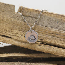 Load image into Gallery viewer, Coffee Cup Necklace
