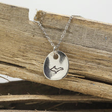 Load image into Gallery viewer, U.P. Pewter Necklace
