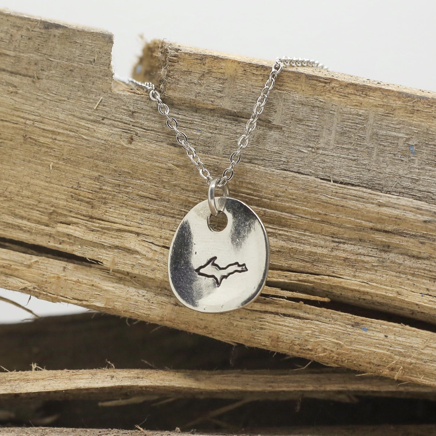 U.P. Pewter Necklace