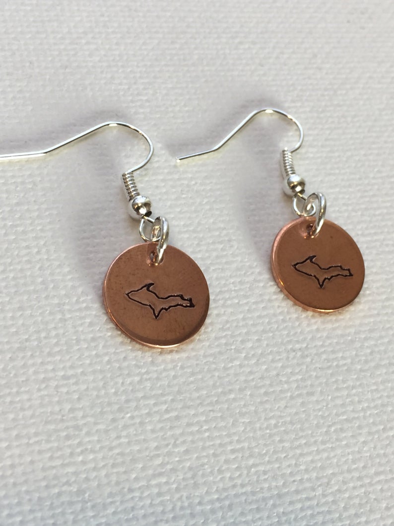 U.P. Copper Earrings